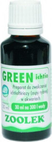 Аквариумная химия zOOLEK GREEN ICHTIO BOTTLE 30ml