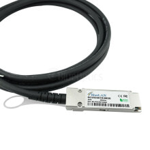 BlueOptics Q-4S-DAC-1M-MV-BL - 1 m - QSFP - 4xSFP+ - Male/Male - Orange - 40 Gbit/s