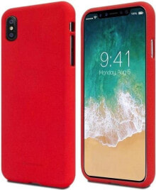 Mercury Mercury Soft Lenovo Moto G5s czerwony /red (XT1794)