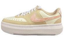 Nike Court Vision Alta Ltr 厚底 防滑耐磨增高 低帮 板鞋 女款 黄粉 / Кроссовки Nike Court Vision Alta Ltr FD9921-181