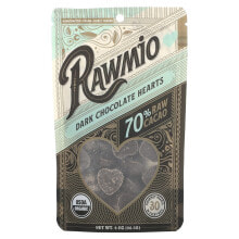 Oat Mild Chocolate Hearts, 50% Raw Cacao, 2 oz (56.7 g)