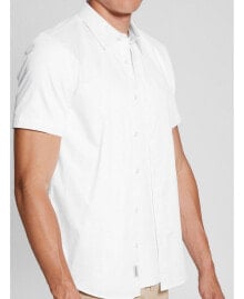 Белые мужские рубашки Guess (Гесс)