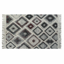 Carpet DKD Home Decor White Red Cotton (200 x 290 x 1 cm)