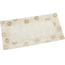 Centerpiece Alexandra House Living Brown Mother of pearl 40 x 1 x 20 cm