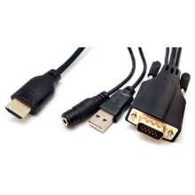 EUROCONNEX 0287 HDMI To And Audio vga cable 1.8 m