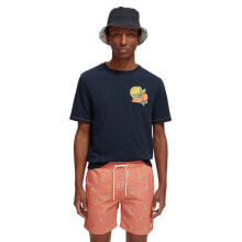 SCOTCH & SODA Front & Back Artwork Short Sleeve T-Shirt