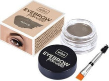Mascara and eyebrow gel