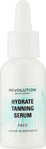 Feuchtigkeitsspendendes Bräunungsserum für das Gesicht - Revolution Beauty Hydrating Face Tan Serum