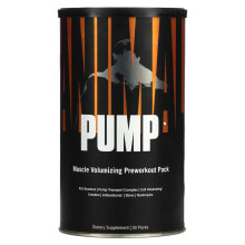 Pump, Muscle Volumizing Preworkout Pack, 30 Packs