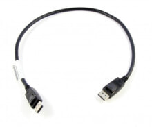 Кабели и разъемы для аудио- и видеотехники lenovo 0.5m DisplayPort 0,5 m Черный 0B47396