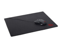 MP-GAME-XL - Black - Monochromatic - Fabric - Rubber - Non-slip base - Gaming mouse pad