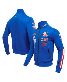 Купить мужские куртки Pro Standard: Men's Royal Chicago Cubs Fast Lane Full-Zip Track Jacket