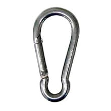 Carabiners for mountaineering and rock climbing