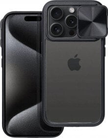 OEM Futerał SLIDER do IPHONE 15 Plus czarny