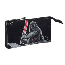 Double Carry-all Star Wars The fighter Black 22 x 12 x 3 cm
