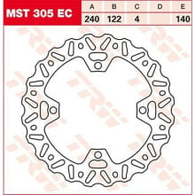 TRW Ec-Cross-Design Wave Suzuki RMX 450 Z 18 Brake Disc