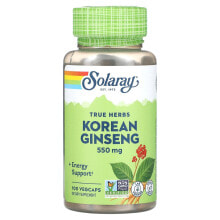 True Herbs, Korean Ginseng, 550 mg, 50 VegCaps