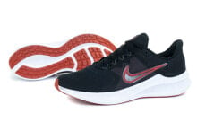 Мужская спортивная обувь для бега Мужские кроссовки спортивные для бега черные текстильные низкие Nike CW3411-005