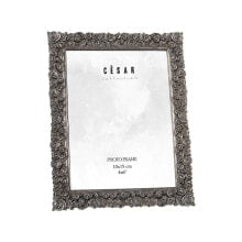 Photo frame Alexandra House Living Silver Plastic 14 x 1 x 19 cm