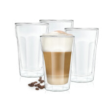 Kelch Kaffeegläser 4x400ml doppelwandig