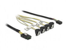 Компьютерные кабели и коннекторы deLOCK 85683 Serial Attached SCSI (SAS) кабель 0,5 m 6 Gbit/s