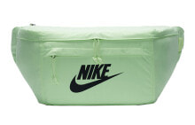 Nike 经典运动 斜挎包胸包腰包 常规 男女同款情侣款 荧光绿 / Сумка Nike BA5751-701