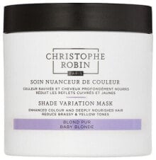 Купить маски и сыворотки для волос Christophe Robin: Shade Variation Mask Baby Blonde