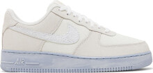 [DV0787-100] Mens Nike Air Force 1 Low '07 LV8 EMB 'Summit White Blue Whisper'