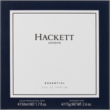 Hackett London Essential - Duftset (Eau de Parfum 50ml + Deostick 75ml)