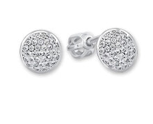 Ювелирные серьги glittering stud earrings made of white gold 745 239 001 00622 0700000