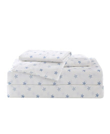 Tommy Bahama Home tommy Bahama Starfish Treasure Washed Cotton Queen Sheet Set