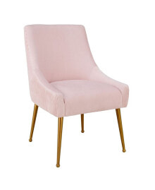 TOV Furniture beatrix Pleated Velvet Side Chair