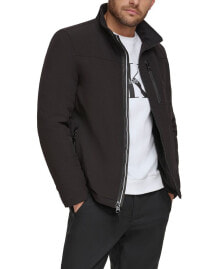 Calvin Klein men's Sherpa Lined Classic Soft Shell Jacket
