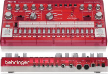 Behringer Behringer RD-6-SB Maszyna perkusyjna - czerwony przeźroczysty