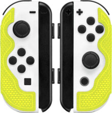 Купить аксессуары для приставок Lizard Skins: Наклейки на контроллеры для Switch Joy-Con Neon игровой приставки Lizard Skins