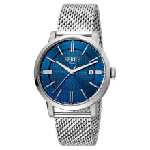 Мужские наручные часы с браслетом Мужские наручные часы с серебряным браслетом FERR MILANO FM1G156M0051 Watch