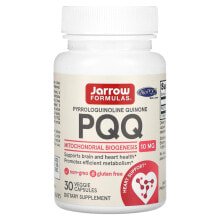Jarrow Formulas, пирролохинолинхинон, 20 мг, 60 капсул