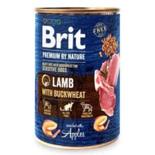 BRIT Premium by Nature Lamb with Buckwheat wet food for dog 400g