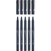 Schneider Schreibgeräte Pictus Fineliner-Set schwarz 5 St.