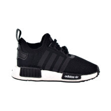 Adidas NMD_R1 Toddlers's Shoes Black-White FW0417