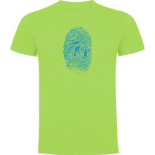 Мужские футболки KRUSKIS Triathlon Fingerprint Short Sleeve T-Shirt