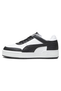 CA Pro Sport Lth Sneaker Erkek Günlük Ayakkabı Beyaz-Siyah 39328001