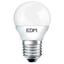 EDM Spherical LED Bulb E27 7W 600 Lumens 3200K