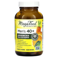 Мегафудс, Multi for Men 40+, комплекс витаминов и микроэлементов для мужчин старше 40 лет, 60 таблеток