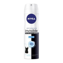 Дезодоранты Nivea Invisible Black & White Active Deodorant Spray Дезодорант-спрей против пятен 250 мл