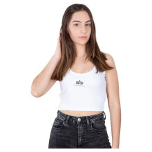 ALPHA INDUSTRIES Basic Crop Sleeveless T-Shirt