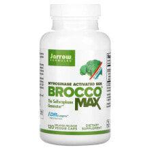 Витамины и БАДы для пищеварительной системы jarrow Formulas, BroccoMax, 120 растительных капсул с отсроченным высвобождением
