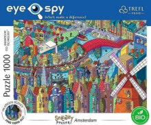 Trefl Puzzle 1000 Eye-Spy Sneaky Peekers Amsterdam TREFL