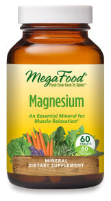 Магний megaFood Magnesium Магний для нервной и мышечной поддержки 60 таблеток
