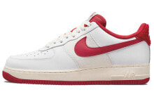 Nike Air Force 1 Low LV8 复古 防滑轻便 低帮 板鞋 男款 帆白红 / Кроссовки Nike Air Force 1 Low LV8 DO5220-161